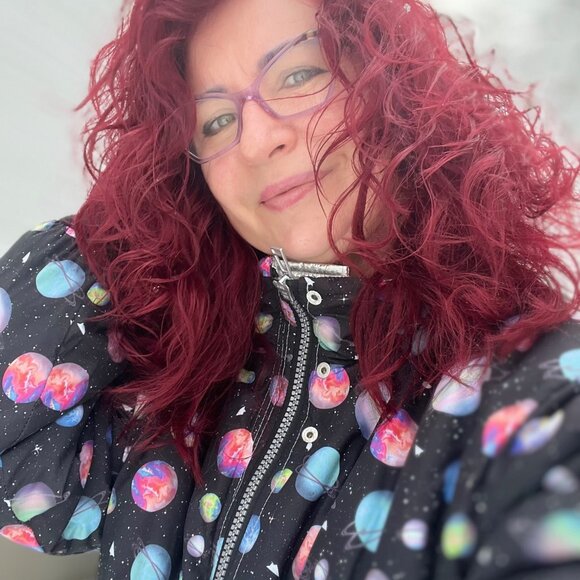 BlackMilk - Silver Galactic Puffer Jacket Metallic Meteor - Picture 2 of 11